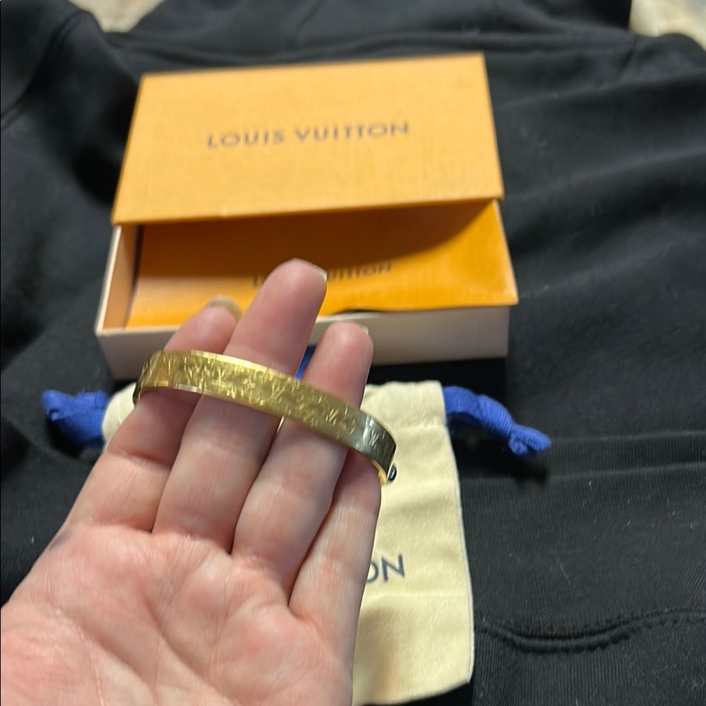 Louis Vuitton Gold Classic Bracelet - Picture 2 of 3
